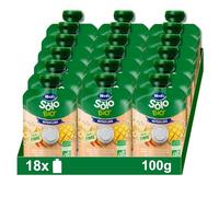 Hero Solo Bio Bolsitas Mango Plátano Yogur Avena Desde 6 Meses, 18 x 100 g