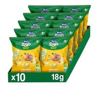 Hero Solo Bio Minipuff Snacks de Mango Bebé Desde 8 Meses, 10 x 18 g