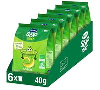 Hero Solo Bio Snacks Guisantes y Maíz Bebé Desde 10 Meses, 6 x 40 g