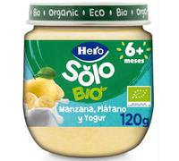 HERO BABY SOLO ECO TARRITO MANZANA, PLÁTANO Y YOGUR 120 GR