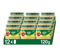 Hero Solo Bio Tarritos Pera y Manzana Ecológico Desde 4 Meses, 12 x 120 g