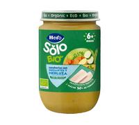 Hero Solo Bio Tarrito Zanahorias, Guisantes y Merluza ECO +6m 190 gr
