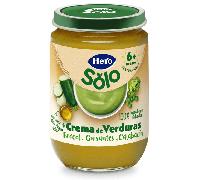 Hero Solo Crema de Brócoli, Guisantes y Calabacín +6m 190 gr