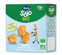Hero Solo - Galletas de Animales Infantiles, 100% ECO, BIO, con Ingredientes de Agricultura Ecológica, Apto para Bebés a Partir de 12 Meses - 100 g