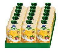 Hero Solo Mi Merienda Bolsitas de Yogurín Griego con Zumos de Fruta y Cookies - Para Bebés a Partir de los 6 Meses - Pack de 18 x 100 g