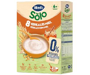 Hero Solo Papilla 8 Cereales con Miel +6m 340 gr