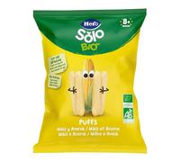 Hero Solo Snack de Maíz y Avena a partir de 8 meses - Sin sal añadida y sin aditivos- 25gr