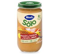 Hero Solo Tarrito de Menestras de Verduras con Ternera y Jamón +6m 235 gr
