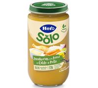 Hero Solo Tarrito Zanahorias con Arroz en Caldo de Pollo +6m 235 gr