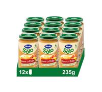 Hero Solo Tarritos Arroz y Pollo Bebé Desde 6 Meses, 12 x 235 g | Menú infantil casero, Listo para calentar y servir, Baby, Sin sal añadida, Sin aceite de palma, Ingredientes naturales
