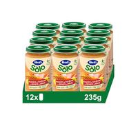 Hero Solo Tarritos Menestra Ternera y Jamón Desde 6 Meses, 12 x 235 g