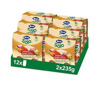 Hero Solo Tarritos Verduras Ternera y Arroz Desde 10 Meses, 12 x 235 g