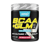 HERO TECH | BCAA+GLM 400 gr | Aminoácidos ramificados en polvo con Glutamina | Recuperación, Energía, Rendimiento