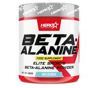 HERO TECH | BETA-ALANINE 250 gr | Preworkout | Aminoácido vegano | Beta Alanina Pura sabor neutro