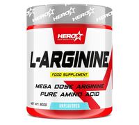 HERO TECH | L-ARGININE 300 gr Sin Sabor | L-Arginina en polvo | Preworkout | Aumento del rendimiento físico | Alta Biodisponibilidad | Sin OMG | Vegano