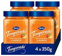 Hero Temporada Mermelada Melocotón, 4 x 350 g