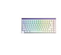 HERO84 HE Interruptor magnético Teclado mecánico con Cable RGB Ritmo Musical 8K tasa de Retorno Teclado Compatible con computadora Gamer(White Contour Lines)