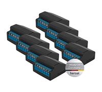 heroal Connect RS - Controlador de persiana para empotrar (8 unidades, compatible con Amazon Alexa)