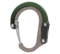 HEROCLIP - Mosquetón pequeño y Gancho, Bolso, Bolso, Colgador de Mochila, Gancho para Cochecito de bebé, mosquetón Llavero y multifunción para Camping, Pesca, Senderismo o Viajes, Colgar Cualquier