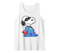 Héroe clásico con Capa de Super Beagle Enmascarado de Peanuts Snoopy Camiseta sin Mangas