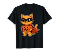 Héroe de Gato con máscara y Capa Camiseta