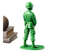 Héroe De Guerra Clásico - Figura De Hombre Del Ejército Vintage, Decoración De Soldados De Juguete | Figura De Modelo Verde Para Niños Collectores De Adultos, Adorno De Escritorio De Broma Para Decora