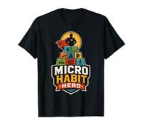 Héroe de Micro Hábitos Sociedad del Bienestar Studio Camiseta