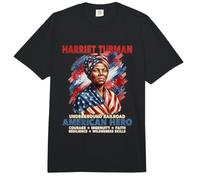Héroe Estadounidense del ferrocarril subterráneo Harriet Tubman Comfort Colors Adult Heavyweight T-Shirt