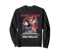 Héroe Estadounidense del ferrocarril subterráneo Harriet Tubman Sudadera