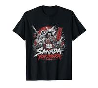 Héroe Legendario Sanada Yukimura Samurai Camiseta