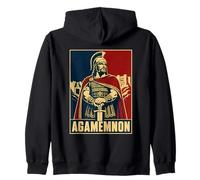 Héroe troyano Griego Antiguo de Agamenón Sudadera con Capucha