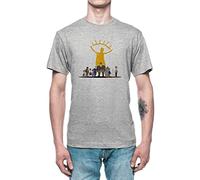 Héroes de apuntar y Hacer Clic Hombre Camiseta tee Gris Men's Grey T-Shirt