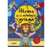 Héroes de la mitología griega para colorear y pegar