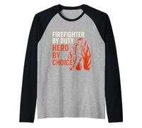 Héroes de la Seguridad en el Lugar de Trabajo | Regalo del Día Internacional del Camiseta Manga Raglan