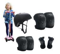 Héroes de monopatín para niños pequeños, casco ajustable para niños y niñas, almohadilla para el codo del casco - Correas ajustables para monopatín seguro para niños y niñas