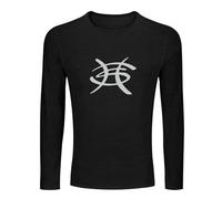 Heroes Del Silencio - Rock en Español - Mens Men's 100% Cotton Tee Crewneck unisex manga larga - Camiseta negra, Negro , 3XL