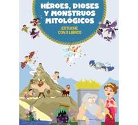 Héroes, dioses y monstruos mitológicos: Estuche con tres libros | Descubre el maravilloso mundo de la mitología nórdica y vikinga, en una colección de ... libros infantiles. (MITOLOGIA PARA NIÑOS)