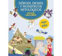 Héroes, dioses y monstruos mitológicos. Pack de 3 libros para niños de 5 a 9 años. ¡Incluye póster de regalo!: Descubre el maravilloso mundo de la ... libros infantiles. (Mitología para niños)