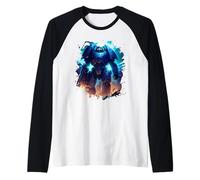 Héroes en el Espacio los épicos Marines Espaciales Camiseta Manga Raglan