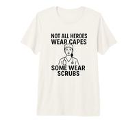 Heroes in Scrub | Regalo de Agradecimiento del Día Internacional de la Enfermera Camiseta Premium
