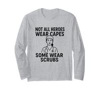 Heroes in Scrub | Regalo de Agradecimiento del Día Internacional de la Enfermera Manga Larga