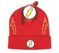 Heroes Inc Apparel Beanie Hat, Red Yellow, One Size