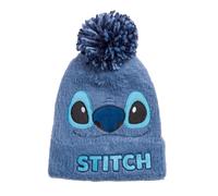 Heroes Inc Bonnet à Pompon brodé Bleu, Tapa Hombre, Bleu,