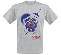 HEROES INC EUROPE B.V. Camiseta Zelda Shield & Sword M