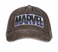 Heroes Inc Marvel Casquette Hip hop Vintage Wash Logo Grey