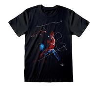 Heroes Inc. Marvel Comics Spider-Man Camiseta Spidey Art (M)