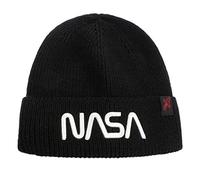 Heroes INC NASA - NASA Worm Logo Black Beanie