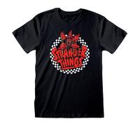 Heroes inc. stranger things - camiseta de algodón con licencia oficia