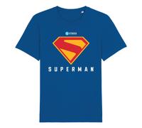 Heroes inc. superman 2025 classic logo short sleeve t-shirt m