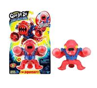 Heroes of Goo JIT Zu Deep Goo Sea - Estuche de héroes Squidor (Figura súper Suave, Relleno de una Sustancia Viscosa Ataque Ventosa, estira tu héroe hasta Tres Veces su tamaño